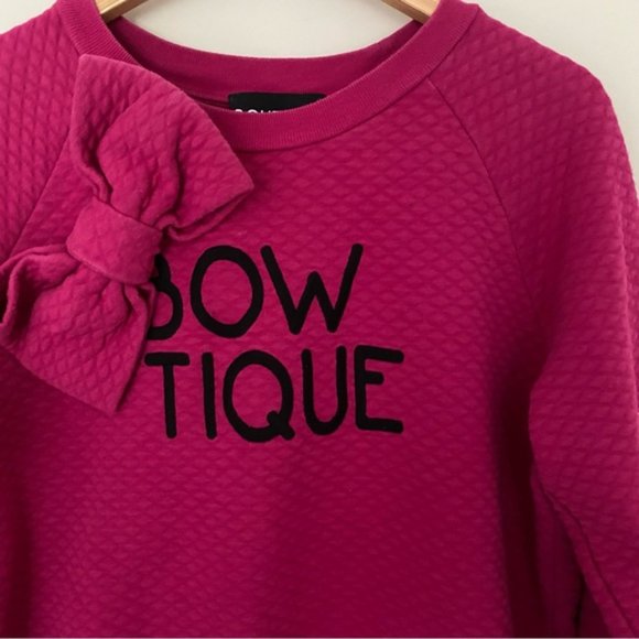 BOUTIQUE MOSCHINO Pink Bowtique Sweatshirt - Picture 3 of 13